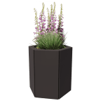 Jardinière hexagone