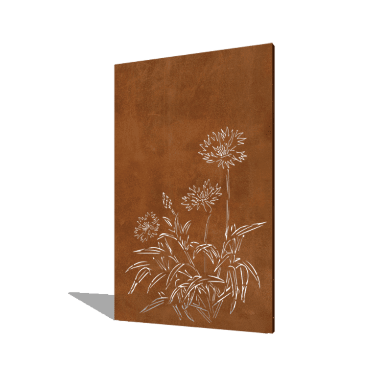 Acier corten bleuet