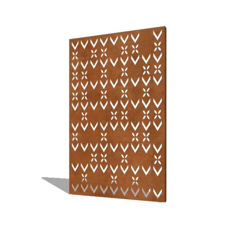 Composition de la toiture en acier corten 3