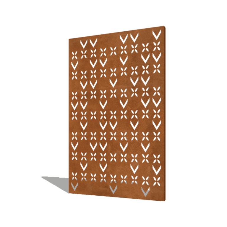 Composition de la conception de la toiture en acier corten 5