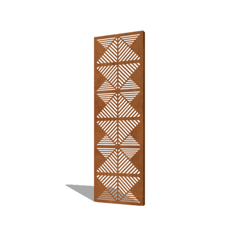 Composition des lignes en acier corten 2