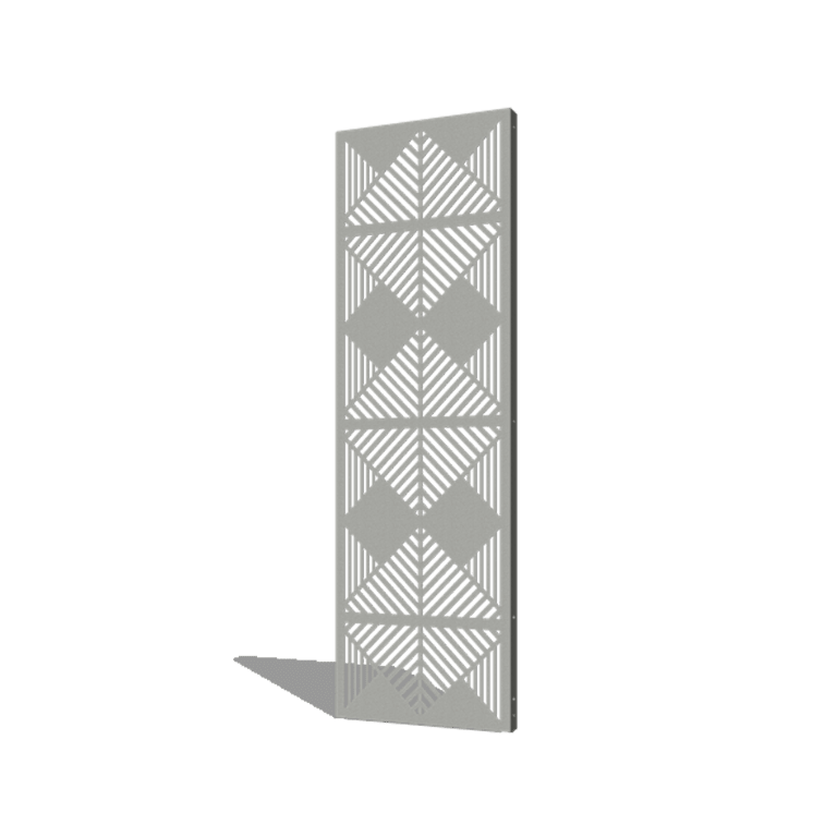 Composition des lignes peintes par poudrage 3