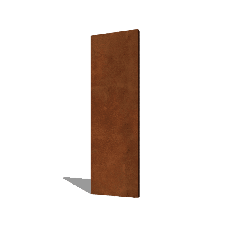 Panneau de base en acier corten 60 cm