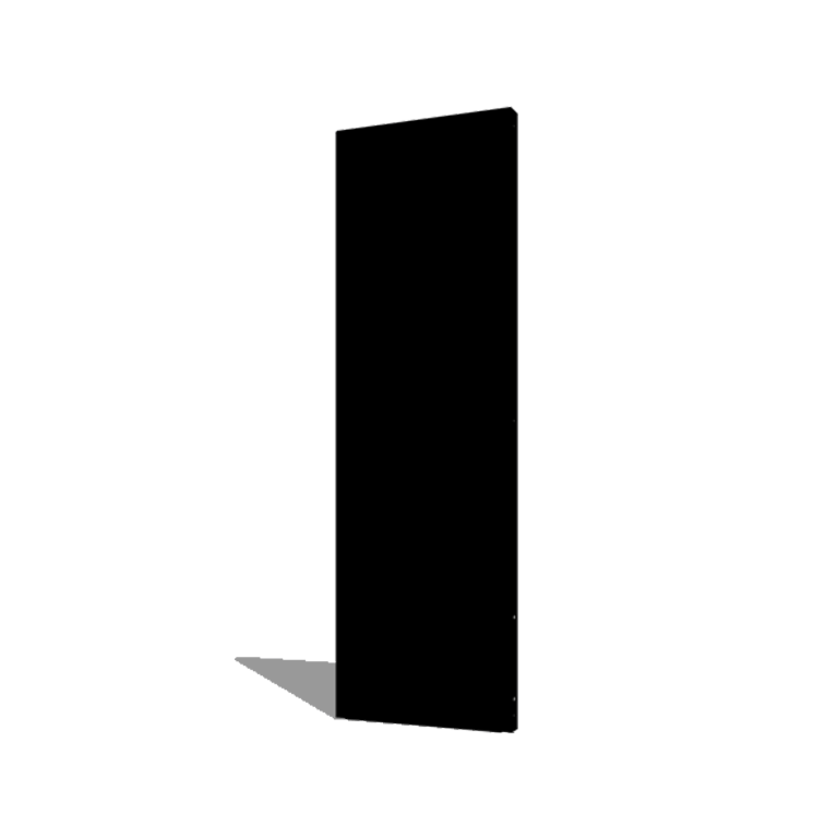 Panneau de base 60 cm, peint par poudrage