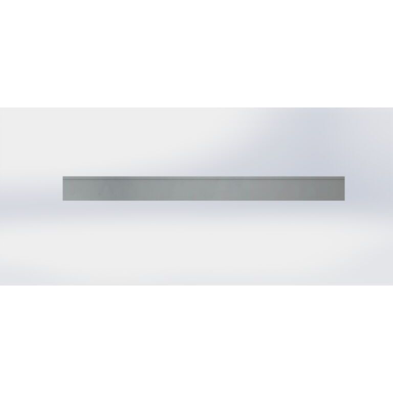 Bordure en acier galvanisé à bord aplati 13 cm (longueur 150 cm)