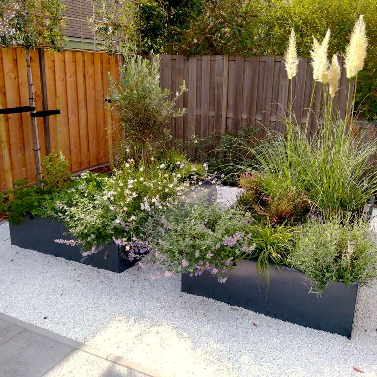 Jardinière en acier thermolaqué Texas xxl 200 x 120 cm