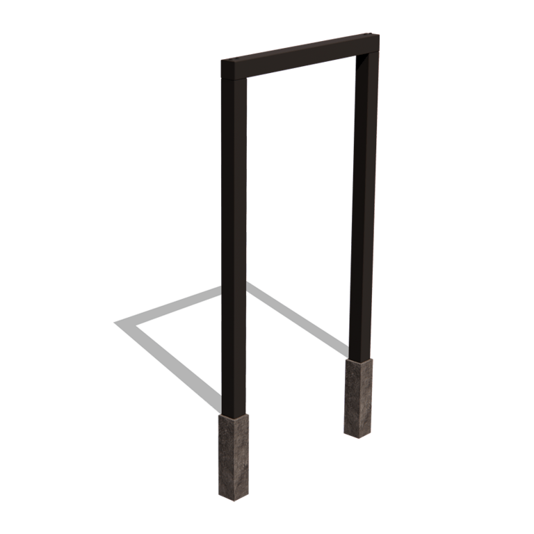 Pergola droite en acier thermolaqué 150 cm
