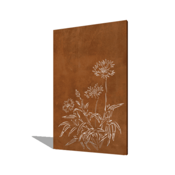 Acier corten bleuet