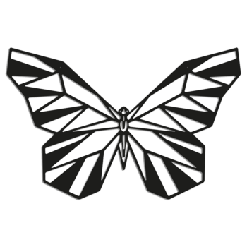 Décoration murale en métal Butterfly 2.0