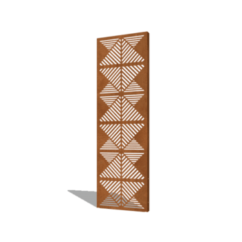 Composition des lignes en acier corten 2