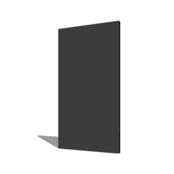 Panneau de base 100 cm, peint par poudrage