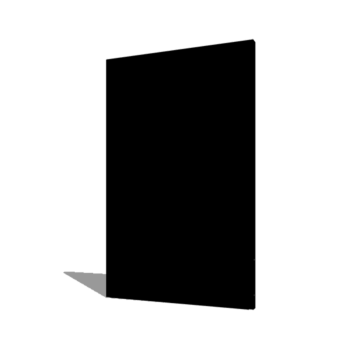 Panneau de base 120 cm, peint par poudrage