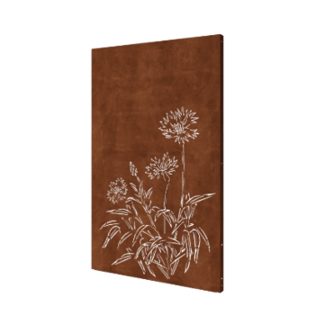 Acier corten bleuet
