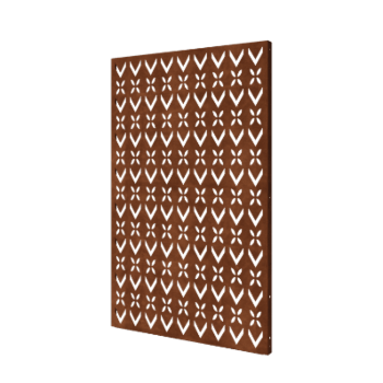 Composition de la conception de la toiture en acier corten 1