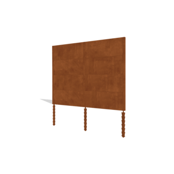 Clôture en acier corten H4 set complet 258 cm