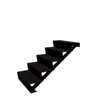 l`escalier noir New York 5-étape (largeur 80 cm)