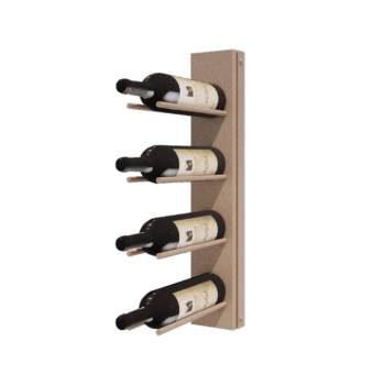 Rangement bouteille à vin en acier - Puglia - 10,6 x 29 x 55 cm - Sand look