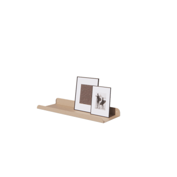 Étagère murale en acier - Forme en U - 60 x 20 x 5 cm - Sand look