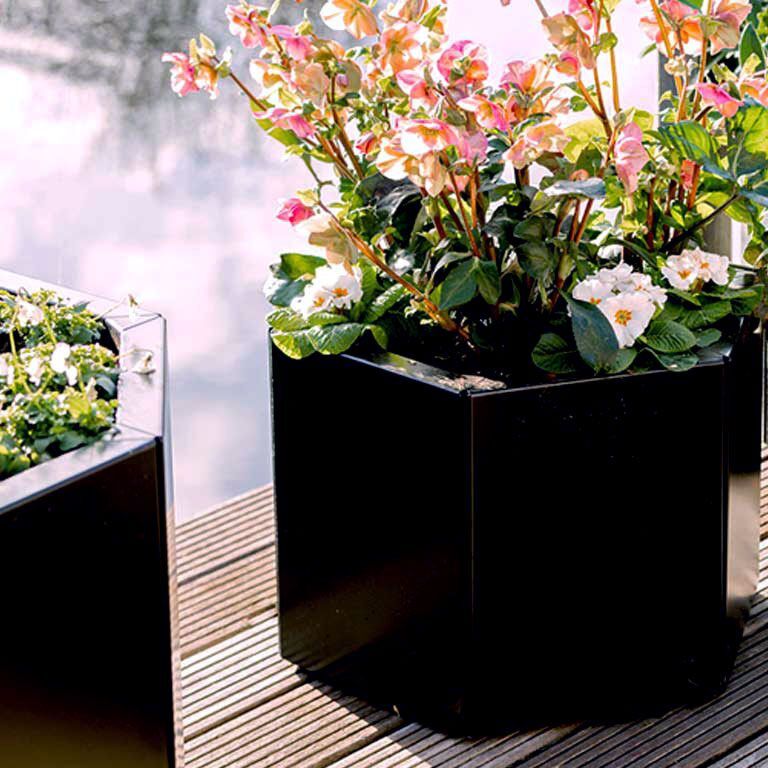 Bac à plantes en acier thermolaqué Denver 20