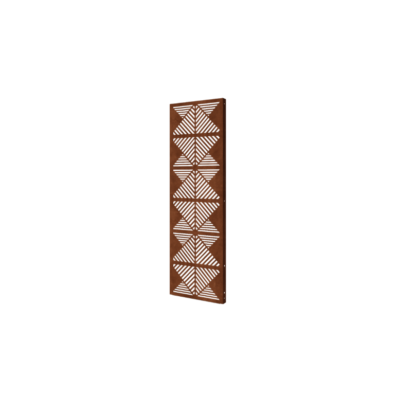 Composition des lignes en acier corten 2