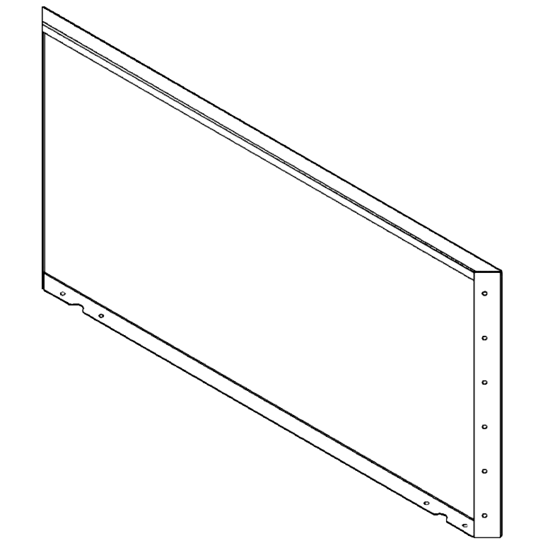 Panneau en acier peint par poudrage 60 x 120 cm Panneau en acier peint par poudrage 60 x 120 cm