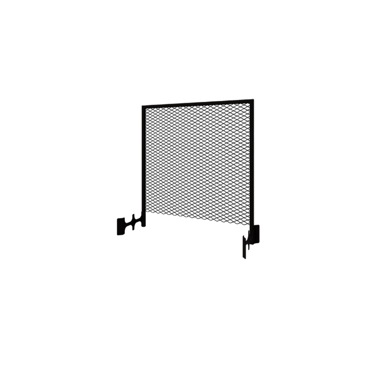 Support pour plantes grimpantes noir pour jardinière 120 x 40 cm