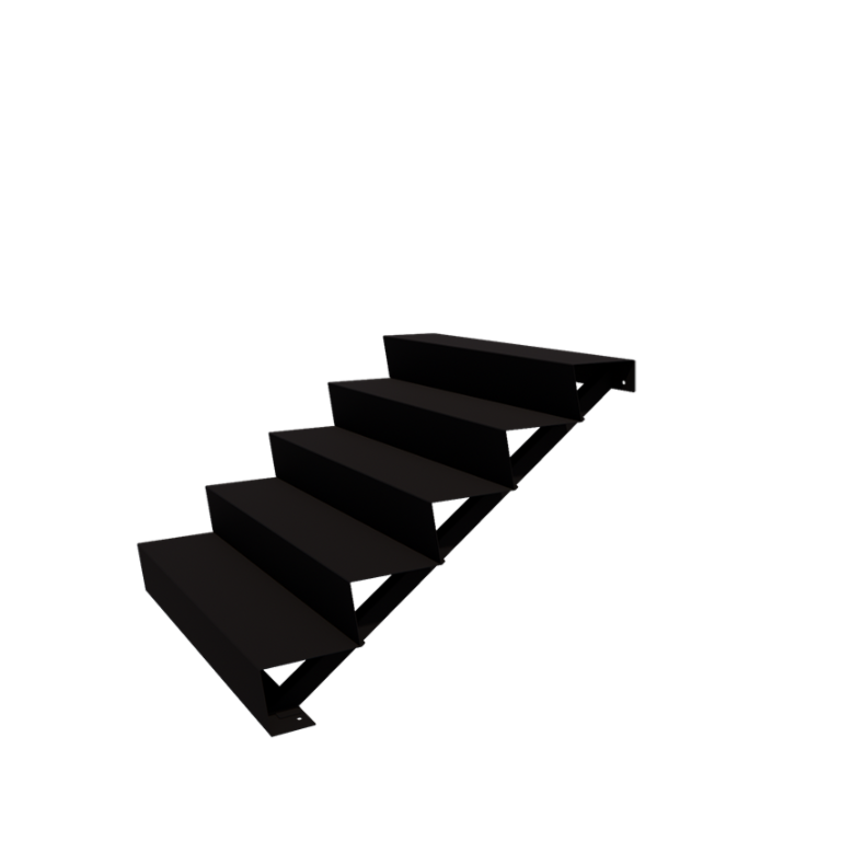 l`escalier noir New York 5-étape (largeur 120 cm)