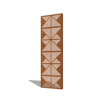 Composition des lignes en acier corten 2