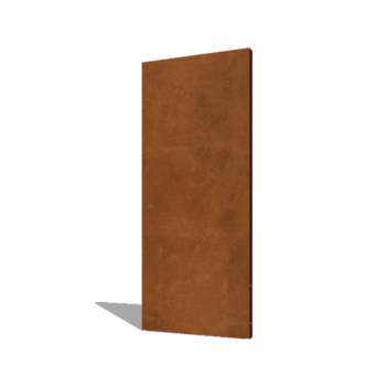 Panneau de base en acier corten 80 cm