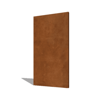 Panneau de base en acier corten 100 cm