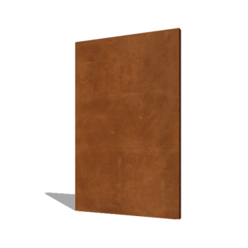 Panneau de base en acier corten 120 cm