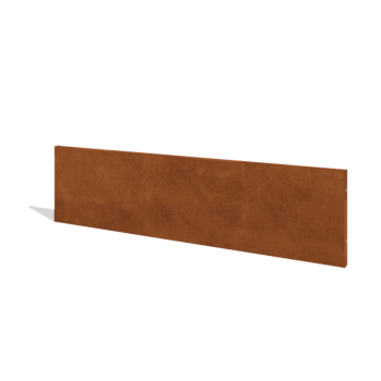 Clôture en acier corten H Panneau 180 x 47,5 cm