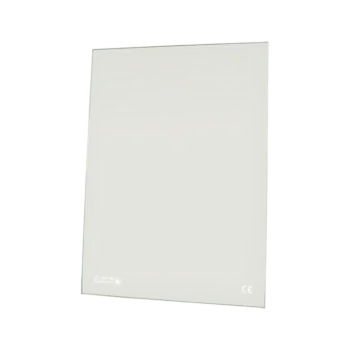 Chauffages de terrasse à pellets - Fenêtre en verre