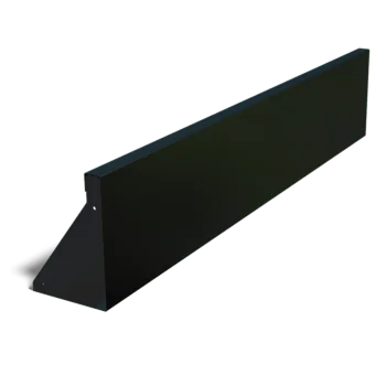 Mur de soutènement en acier - Droit - 150 x 30 cm