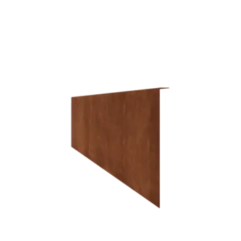 Bordures de jardin en acier Corten - Corpulent - Hauteur 34 cm - 240 cm