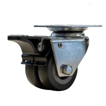 Roulette pivotante - Ø 50 - Avec frein