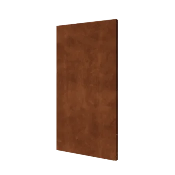 Panneau décoratif en acier Corten - Basique - 100 x 6 x 190 cm