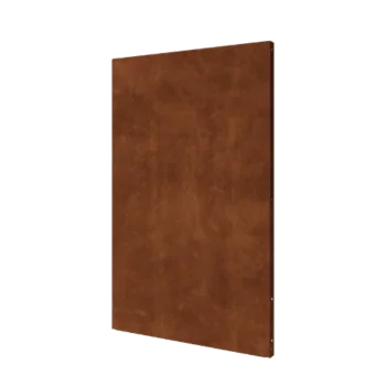 Panneau décoratif en acier Corten - Basique - 120 x 6 x 190 cm