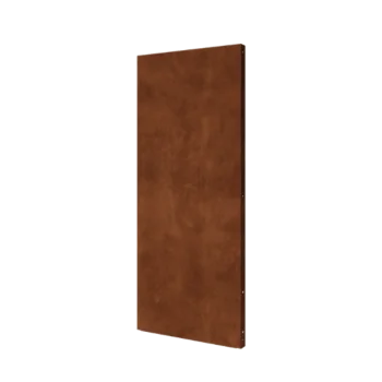 Panneau décoratif en acier Corten - Basique - 80 x 6 x 190 cm