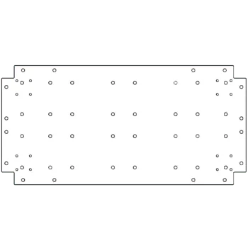 Plaque de fond en acier galvanisé - 40 x 80 cm