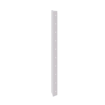 Jardinière en acier - Pièce d'angle 90° - 100 cm - RAL9010 mat (blanc)