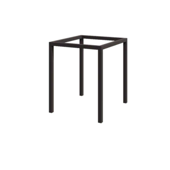 Pergola en acier - Carré - 224 x 200 x 230 cm - RAL7016 mat (gris anthracite) - Sans plot béton