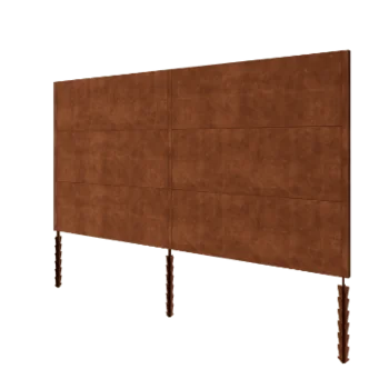 Clôture en acier Corten H3 - Kit complet - 378 x 6 x 190 cm