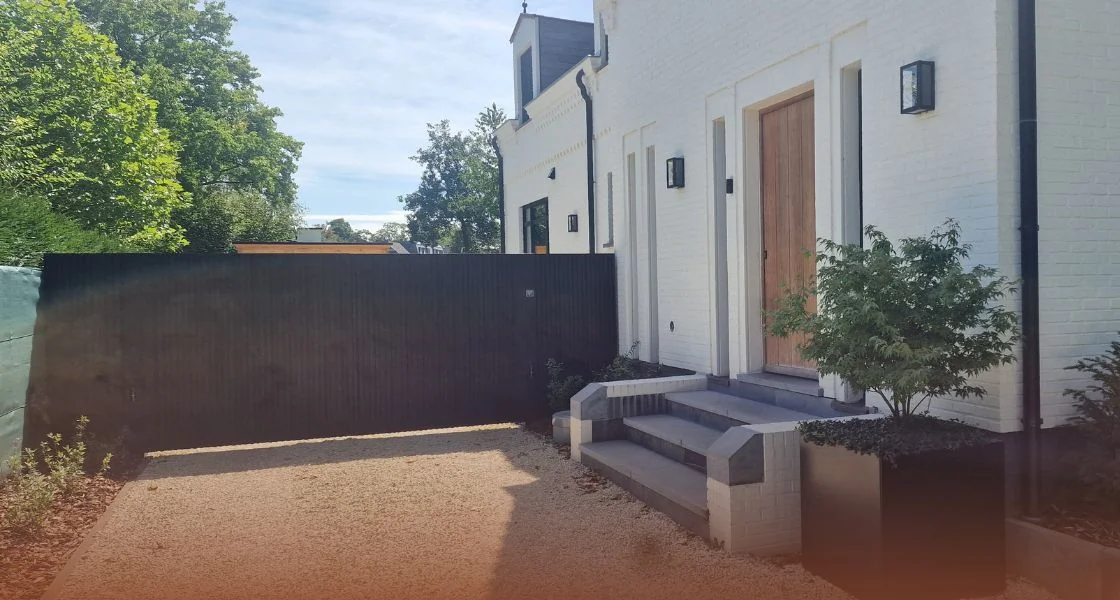 Inspiration pour jardin avant avec allée