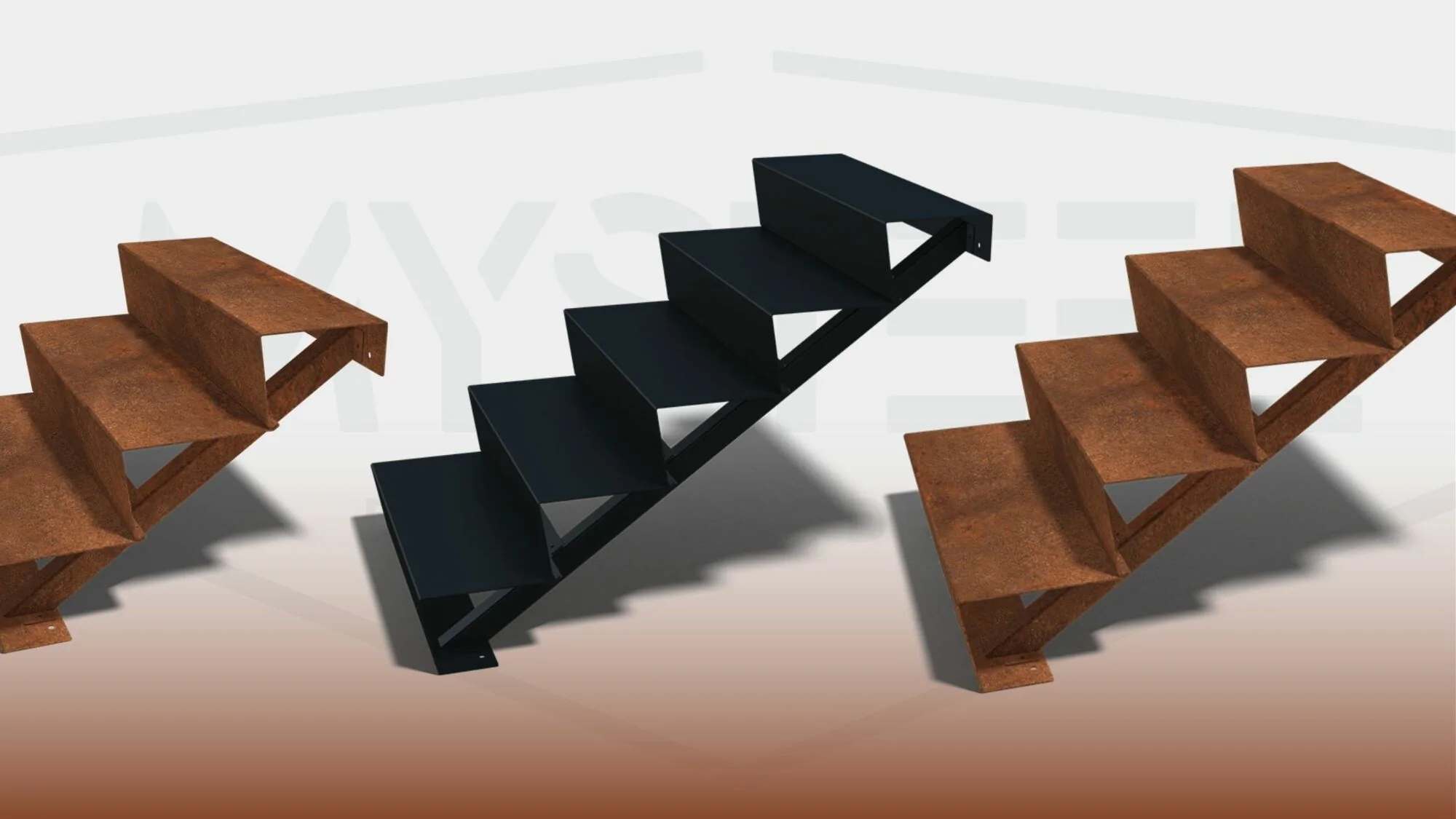 Comment dois-je entretenir mon escalier de jardin en acier ?